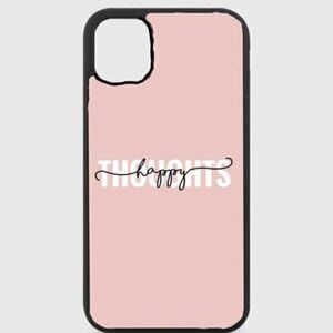 Pink Happy Thoughts Phone Case